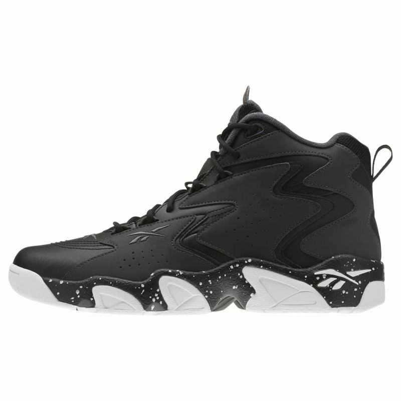 Ghete Baschet Reebok Mobius Og Mu Barbati Negrii/Albi Romania PX3197SL
